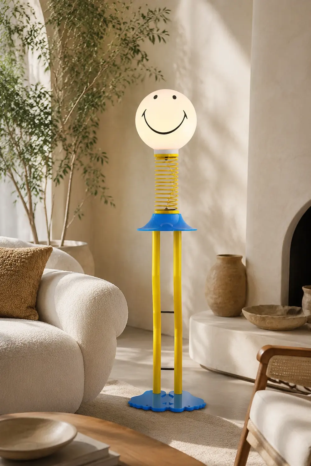 Spiral Spring Floor Lamp - Lumpaz