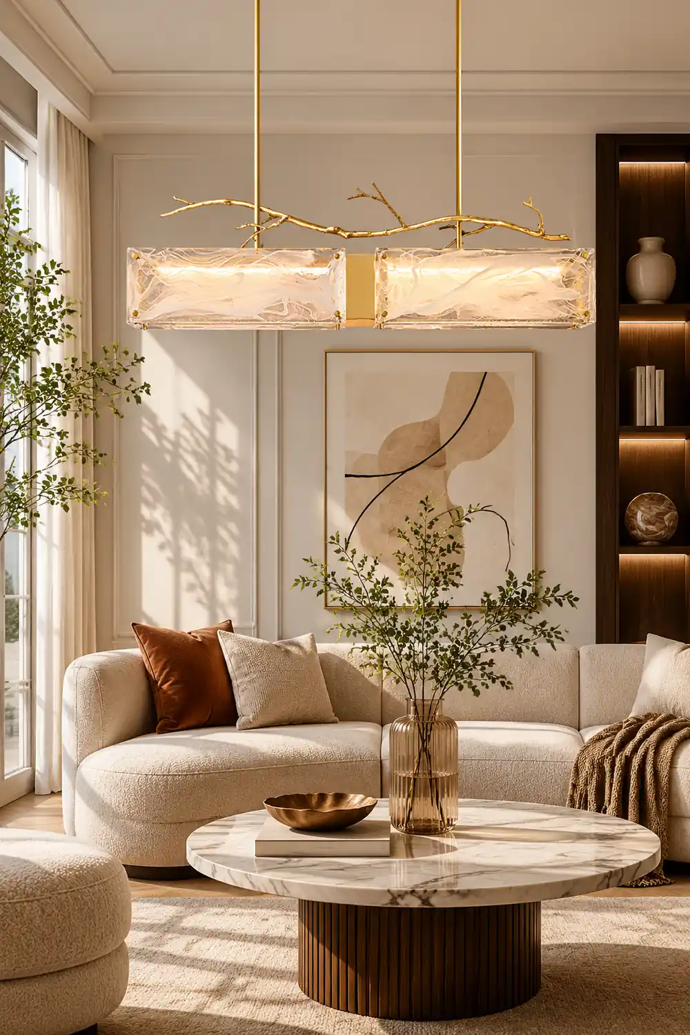 Thalassa Glass Chandelier - Lumpaz