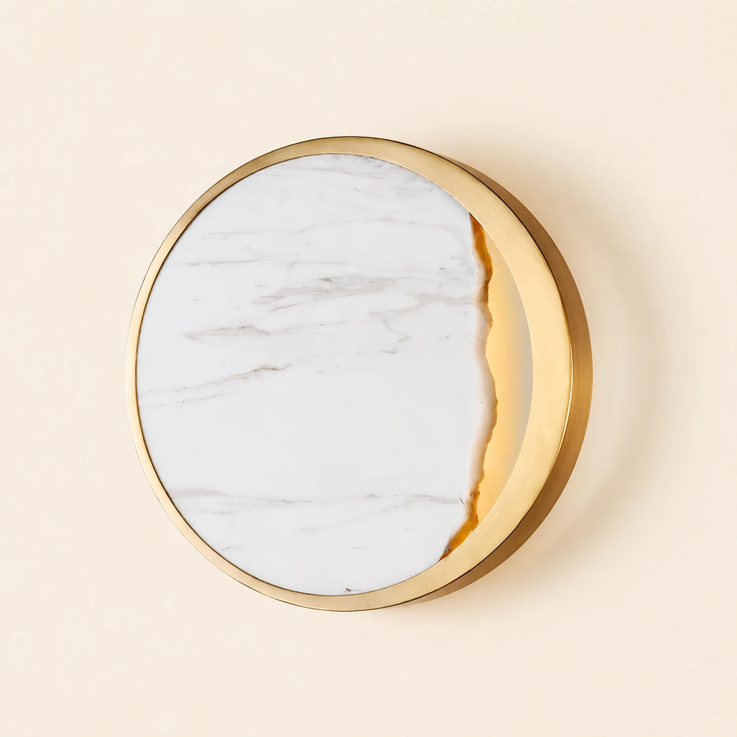 Eclipse Marble Wall Lamp - Lumpaz