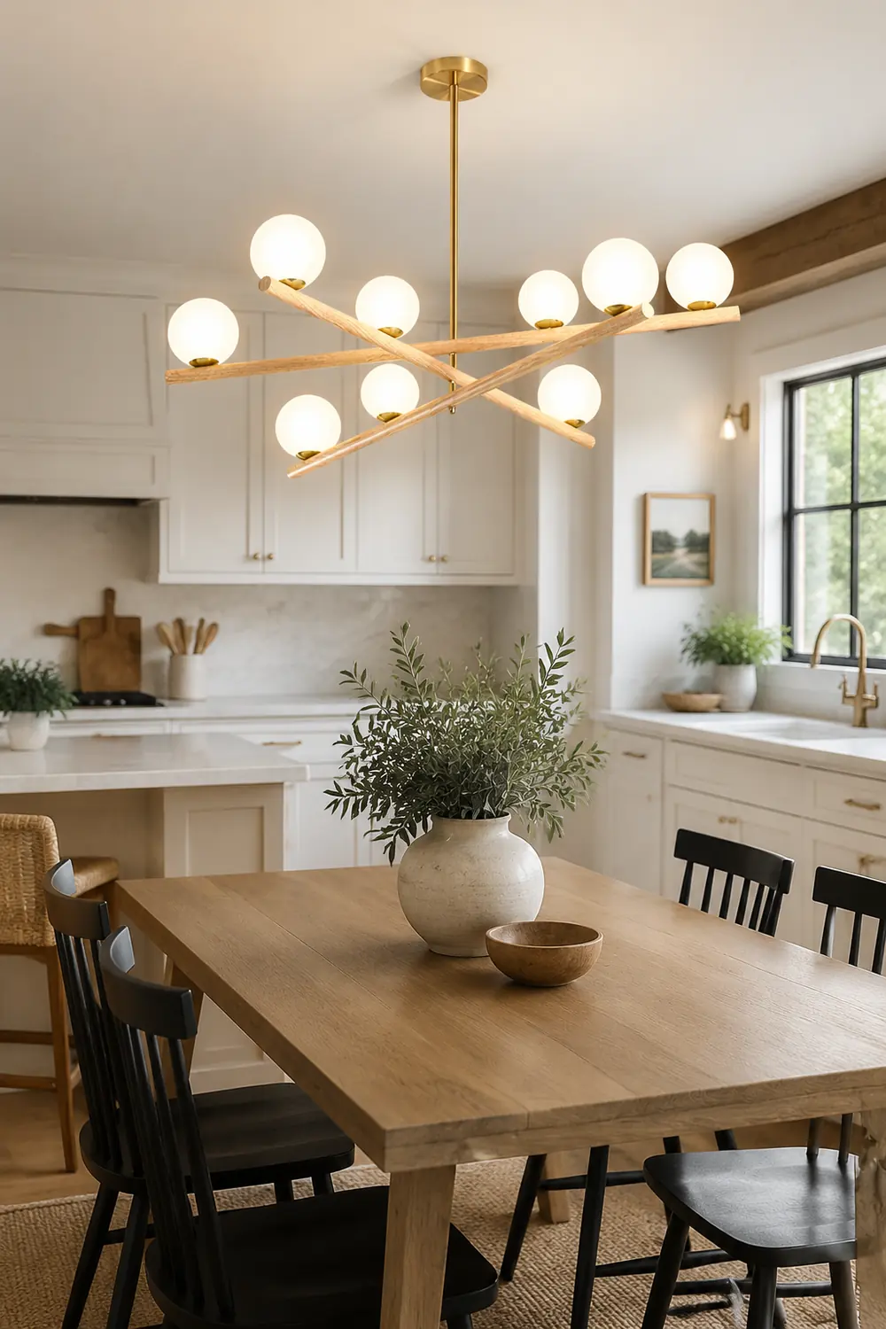 Line Ball Chandelier - Lumpaz