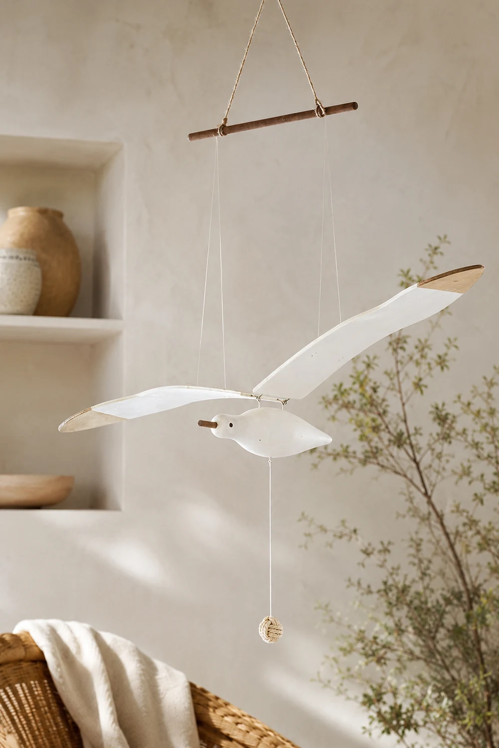 Handmade Wooden Gull - Lumpaz
