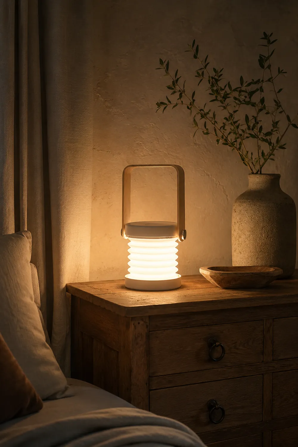 Portable Lantern Table Lamp - Lumpaz