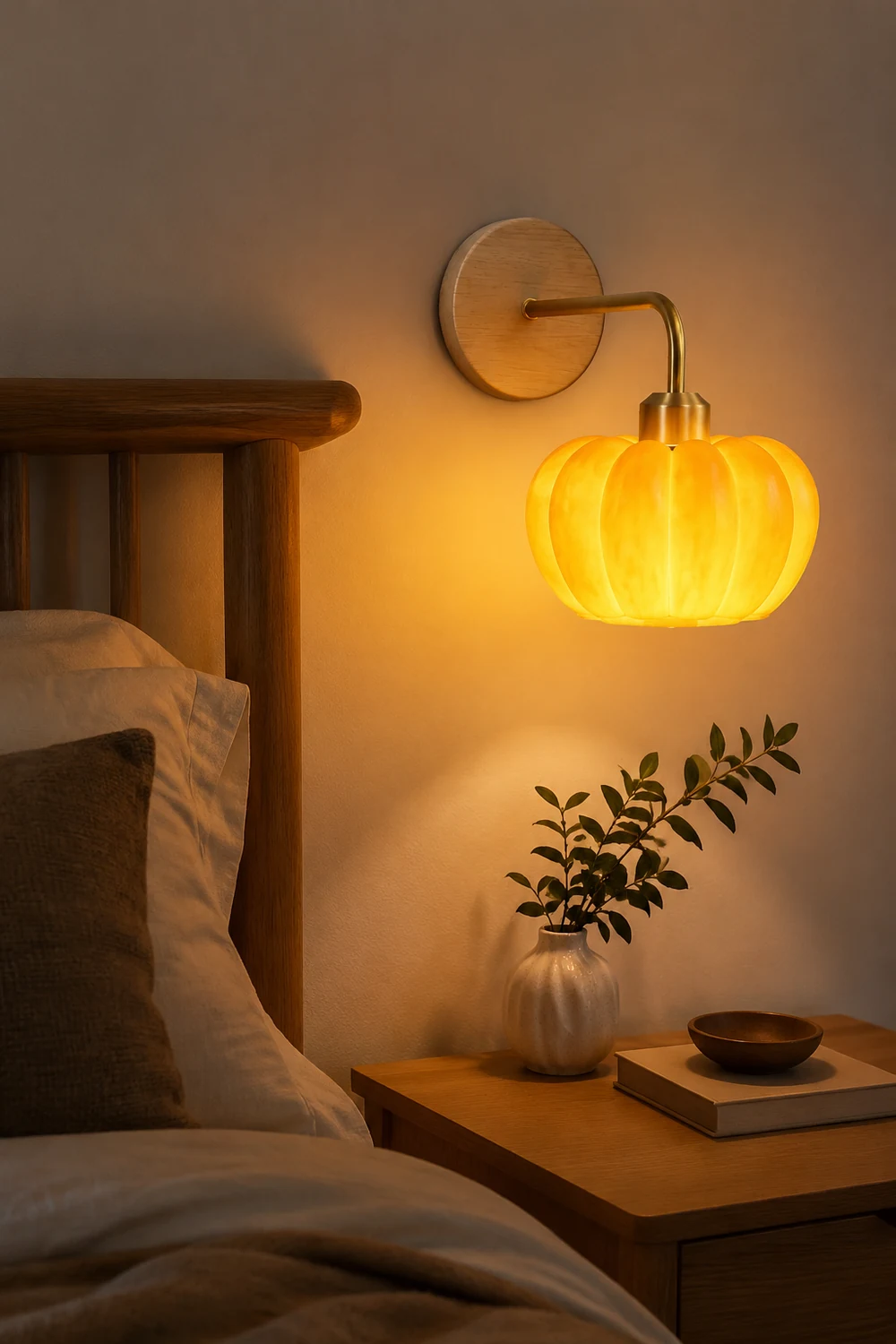 Pumpkin Wall Lamp - Lumpaz
