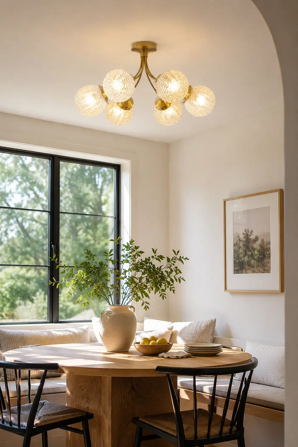 Retro Glass Ceiling Lamp - Lumpaz