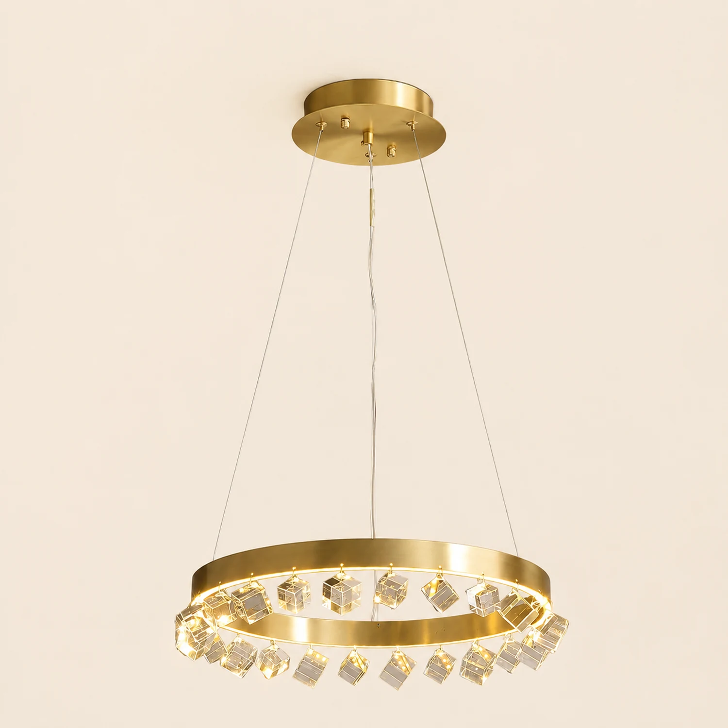 Loop Crystal Chandelier - Lumpaz