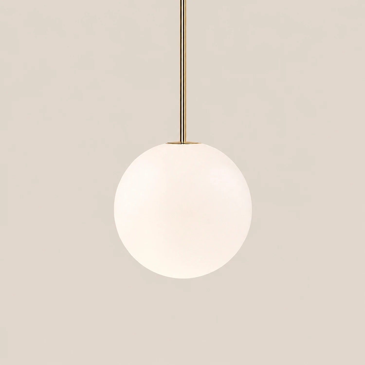 Brass Architectural Pendant Light - Lumpaz