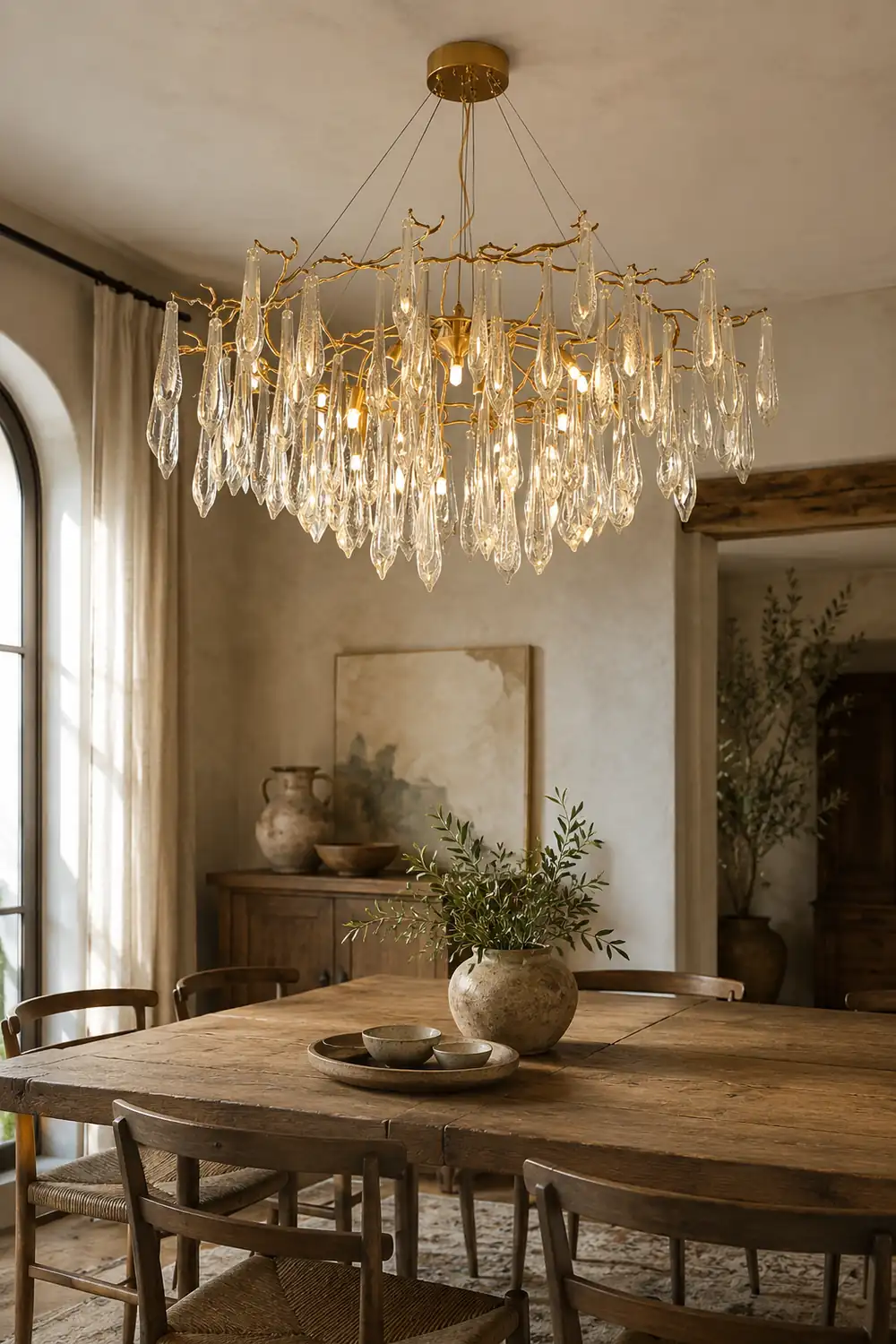 Branchs Brass Chandelier - Lumpaz