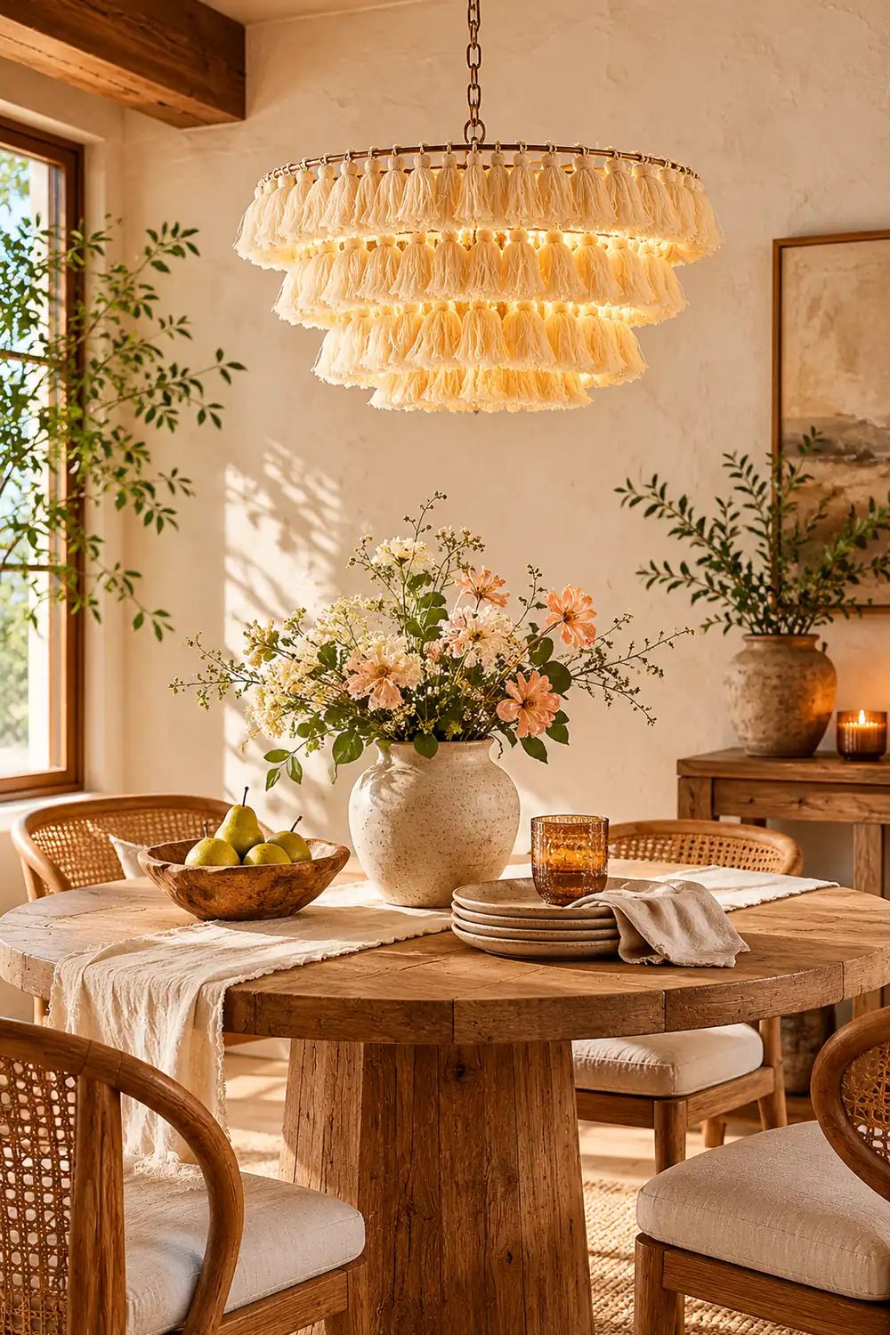Multicolor Tassel Chandeliers - Lumpaz