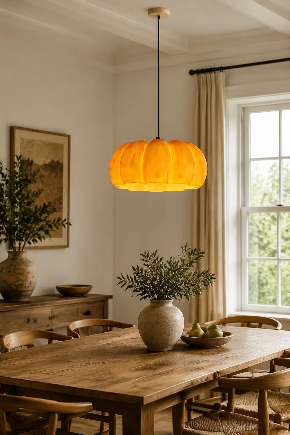 Pumpkin Pendant Lamp - Lumpaz