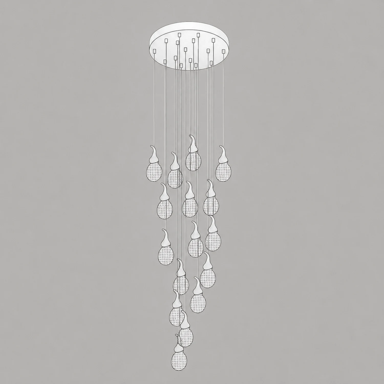 Leo Bubble Chandelier - Lumpaz