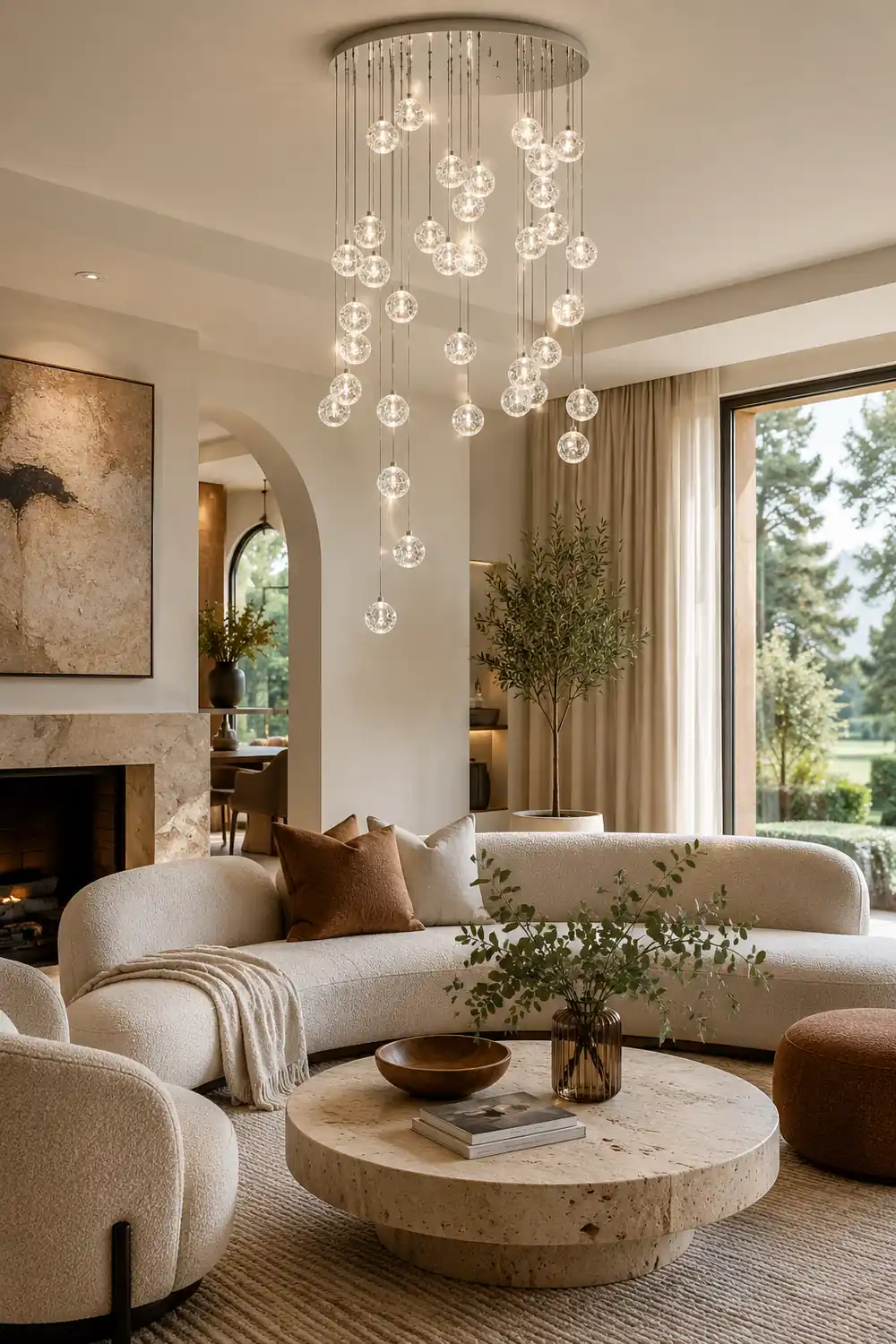 Ball Crystal Chandeliers - Lumpaz