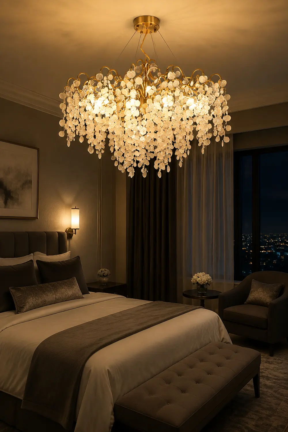 Shiro Noda Round Chandelier - Lumpaz