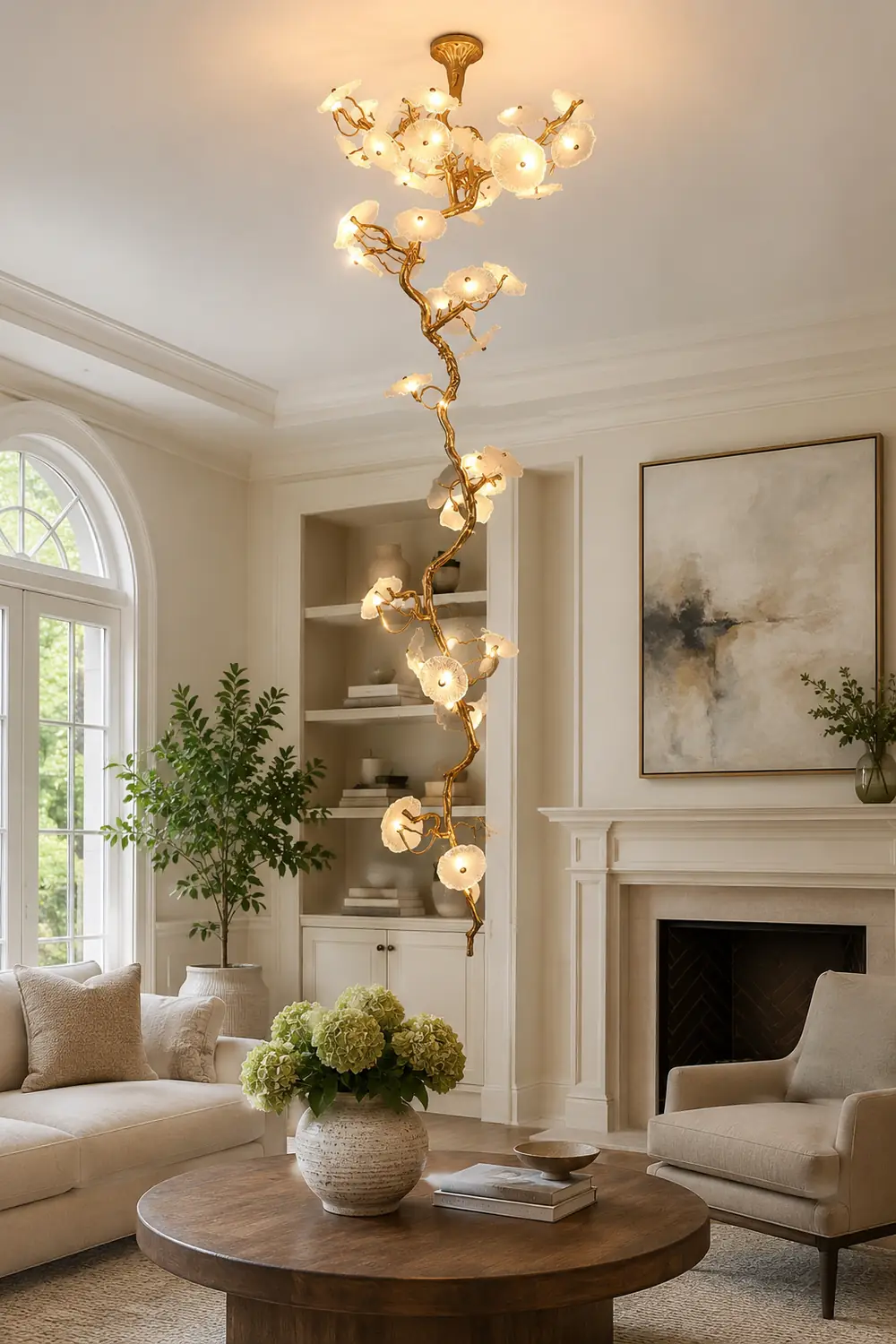 Nenufar Bonsai Chandelier - Lumpaz