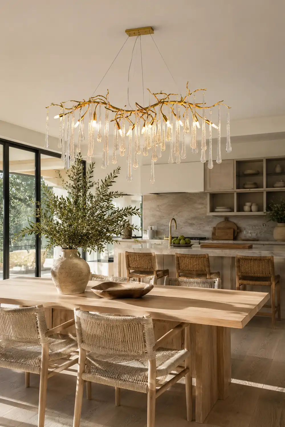 Aqua Makrama Chandeliers - Lumpaz