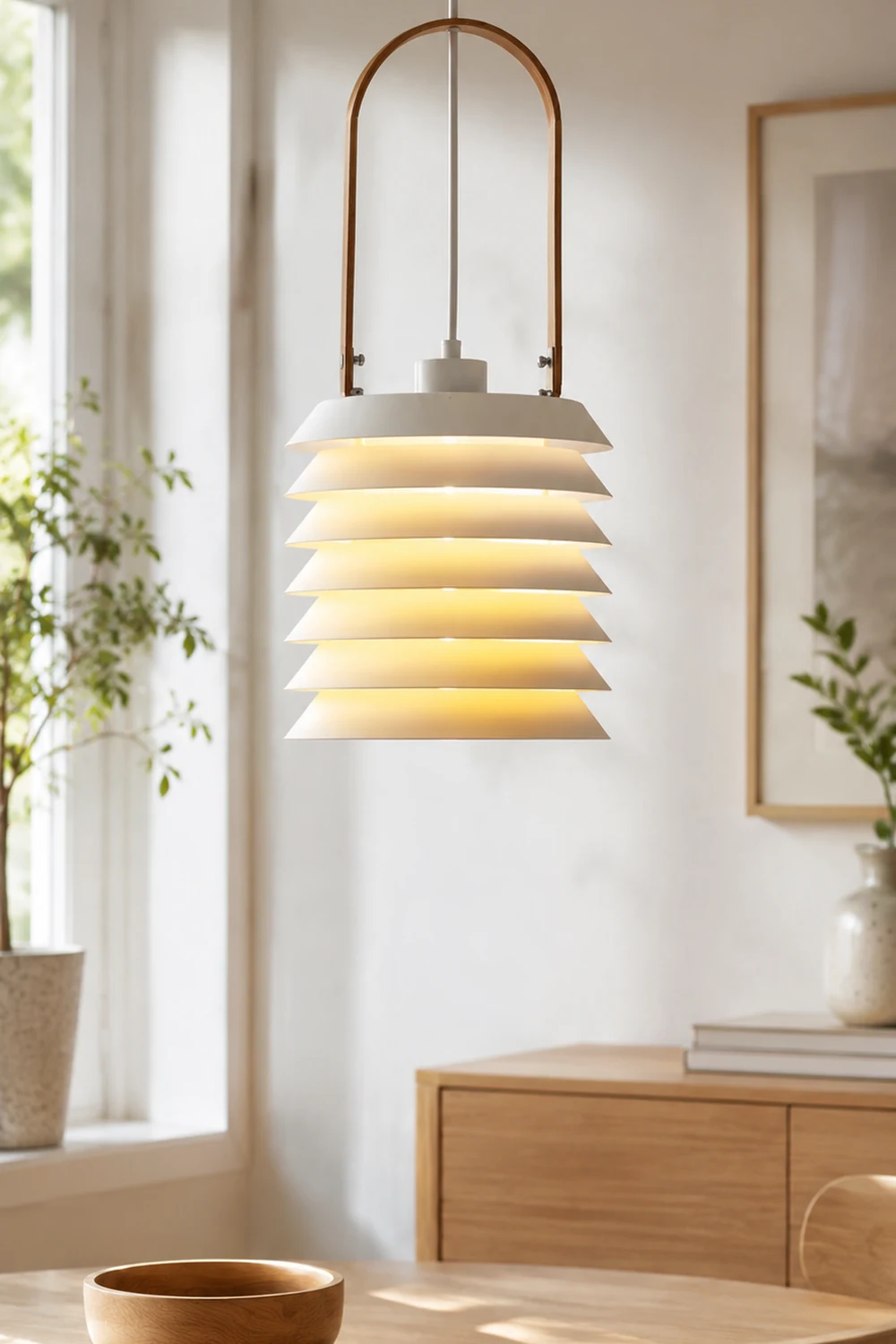 Minimalist Lantern Pendant Lamp - Lumpaz