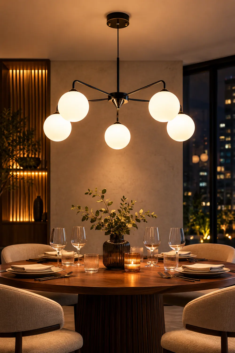 Lune Chandelier - Lumpaz