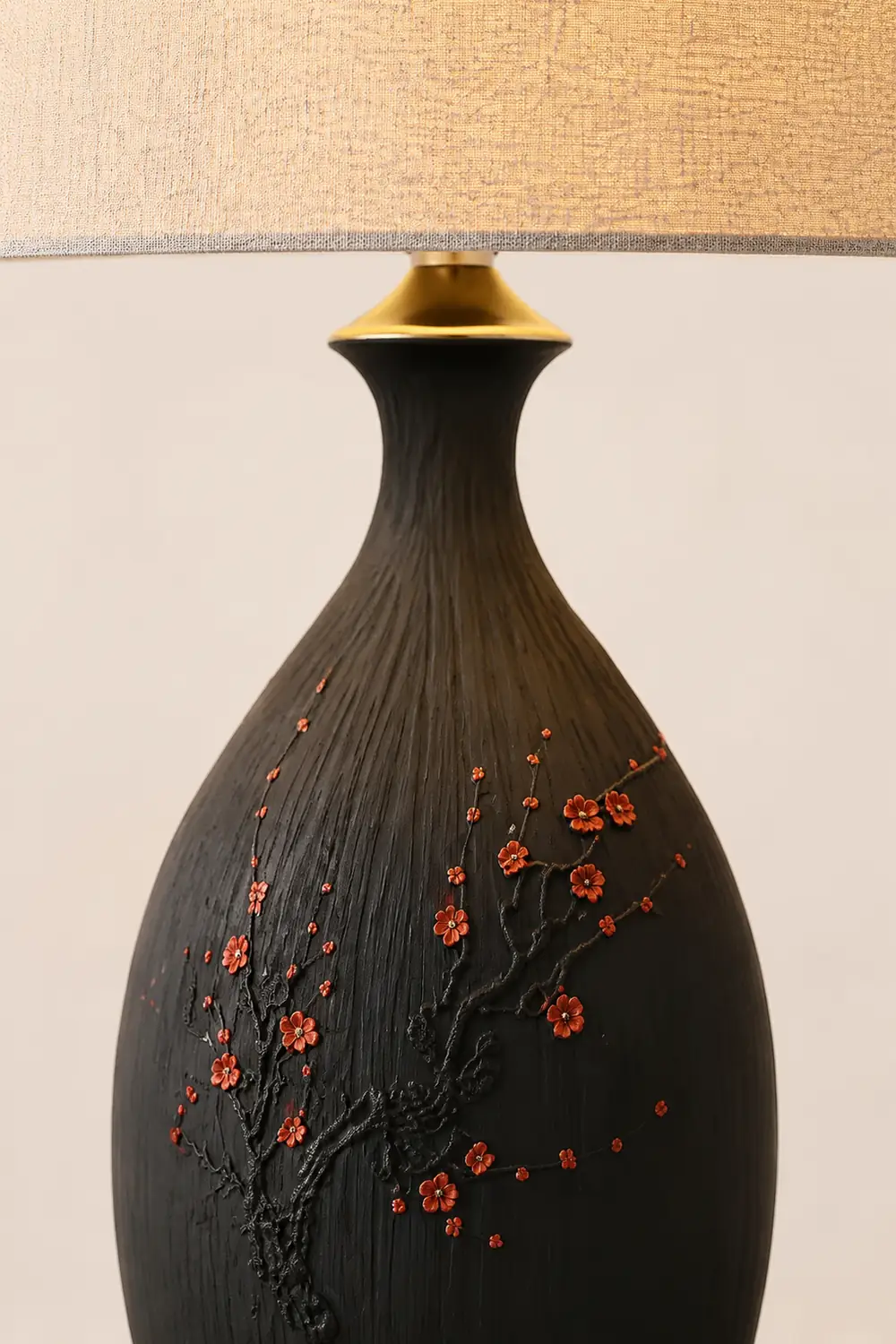 Plum Ceramic Table Lamp - Lumpaz