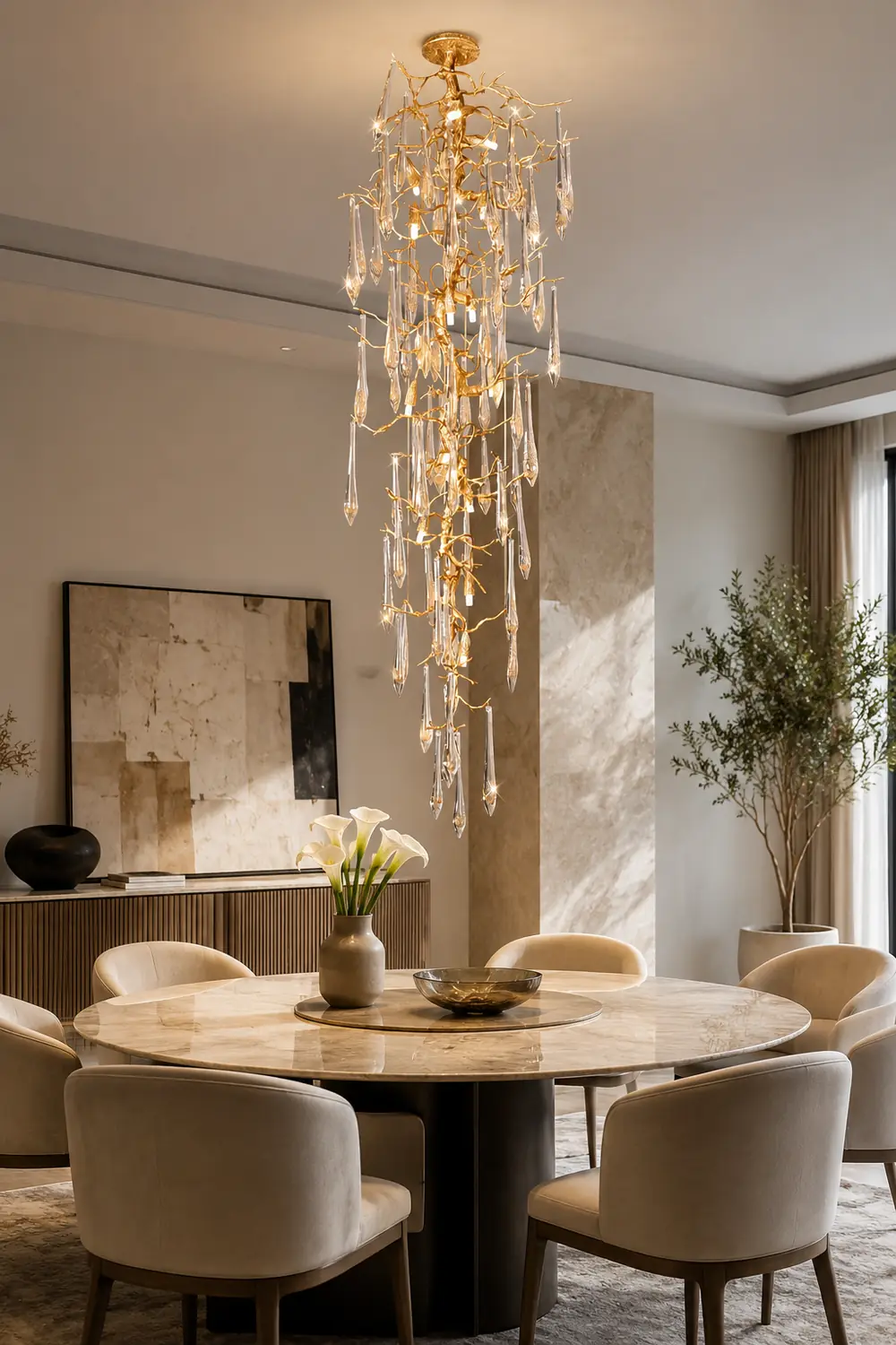 Glamour Glaze Chandelier - Lumpaz