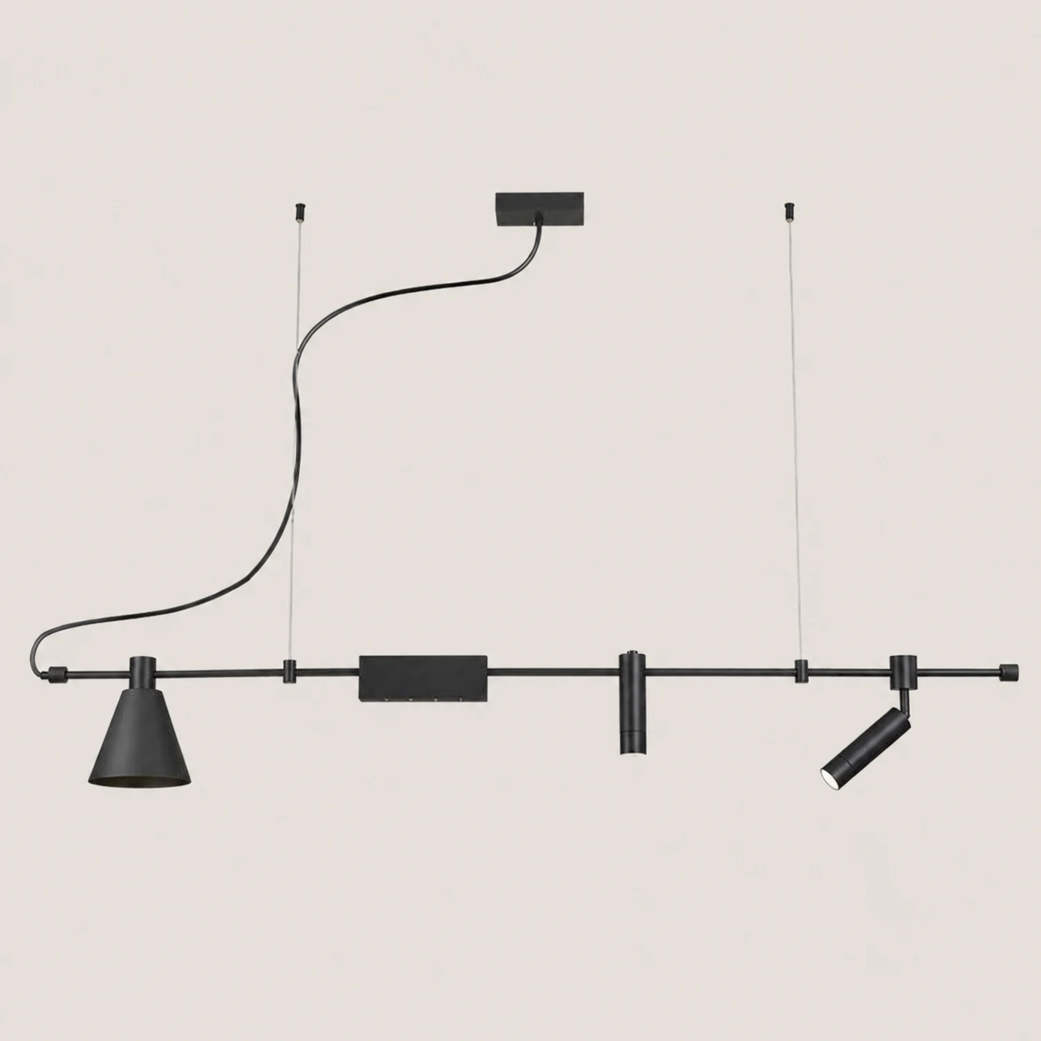 Horizontal Linear LED Pendant Lamp - Lumpaz