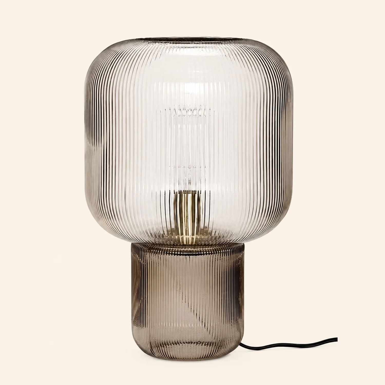 Oval Glass Table Lamp - Lumpaz