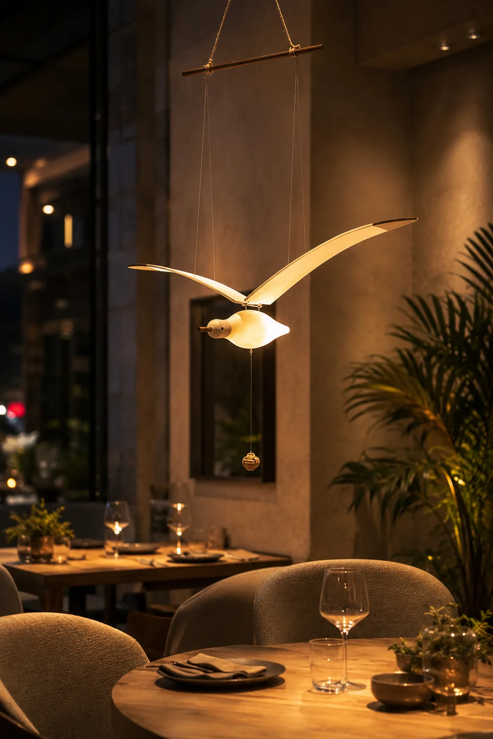 Handmade Wooden Gull - Lumpaz