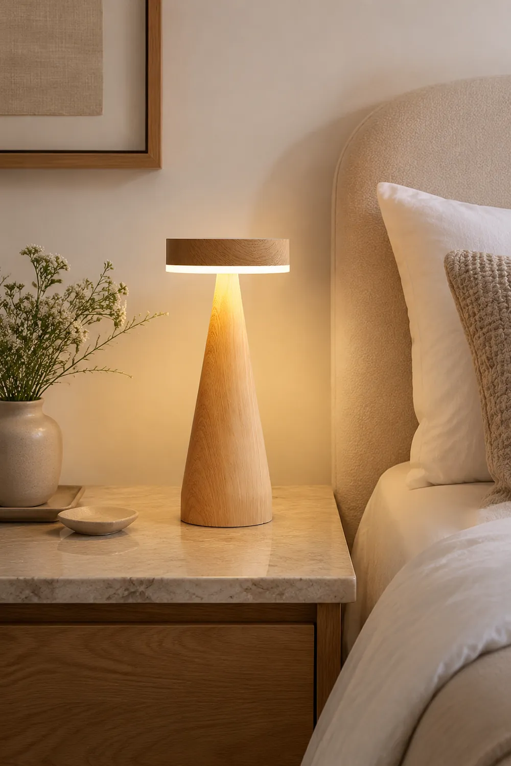 Lighthouse Built-in Battery Table Lamp - Lumpaz