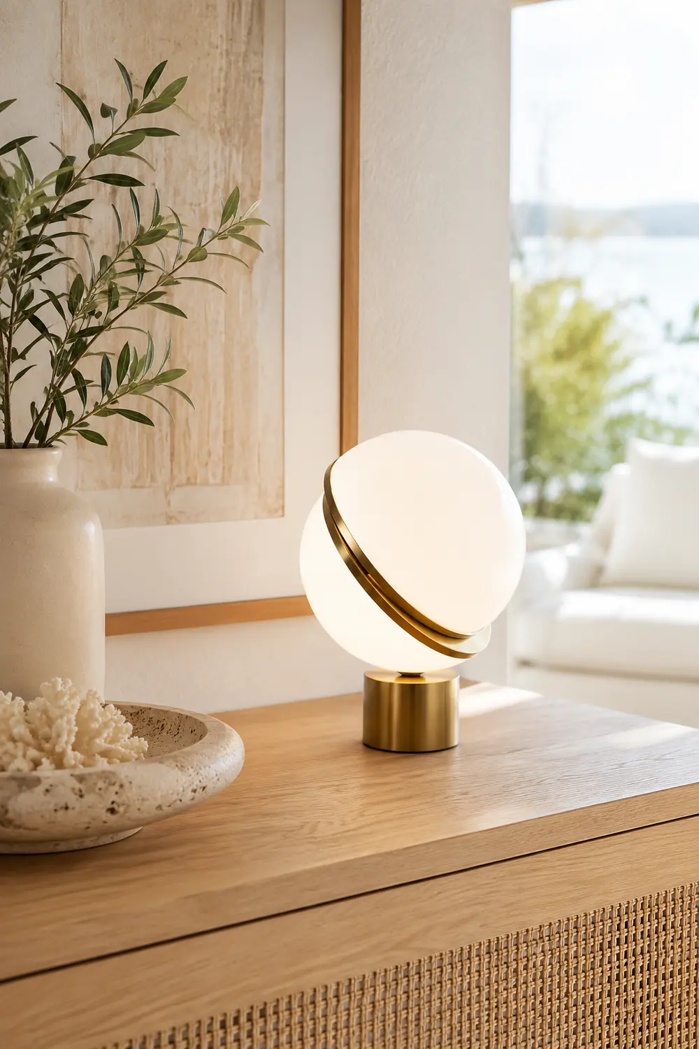 Crescent Table Light - Lumpaz