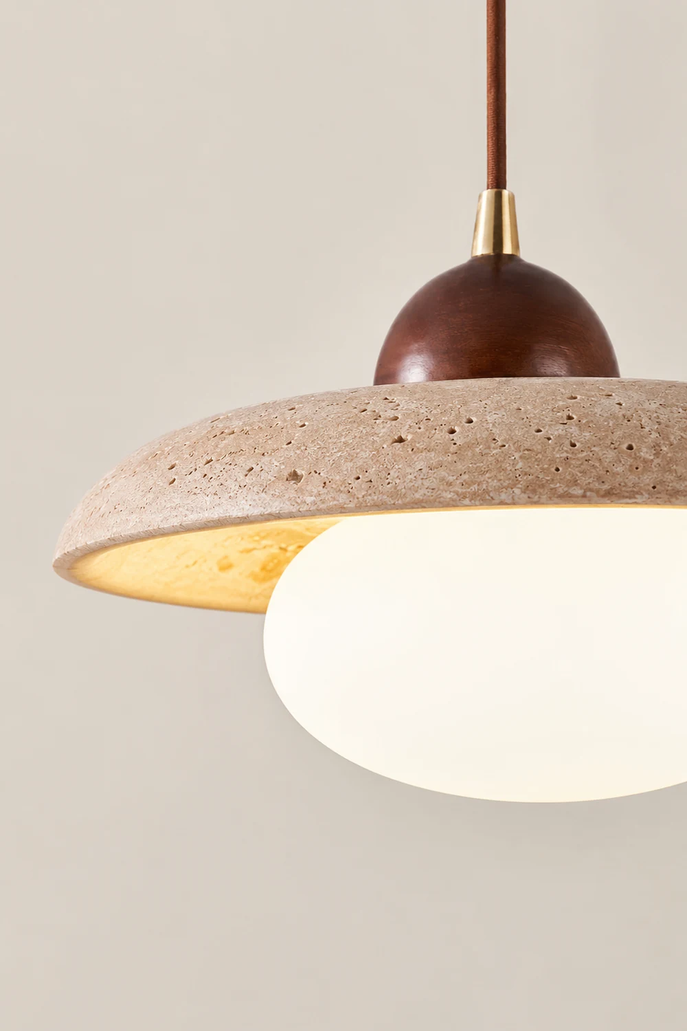 Travertine Pendant Lamp - Lumpaz