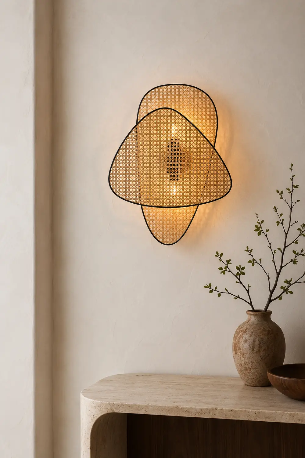 Screen Cannage Wall Lamp - Lumpaz
