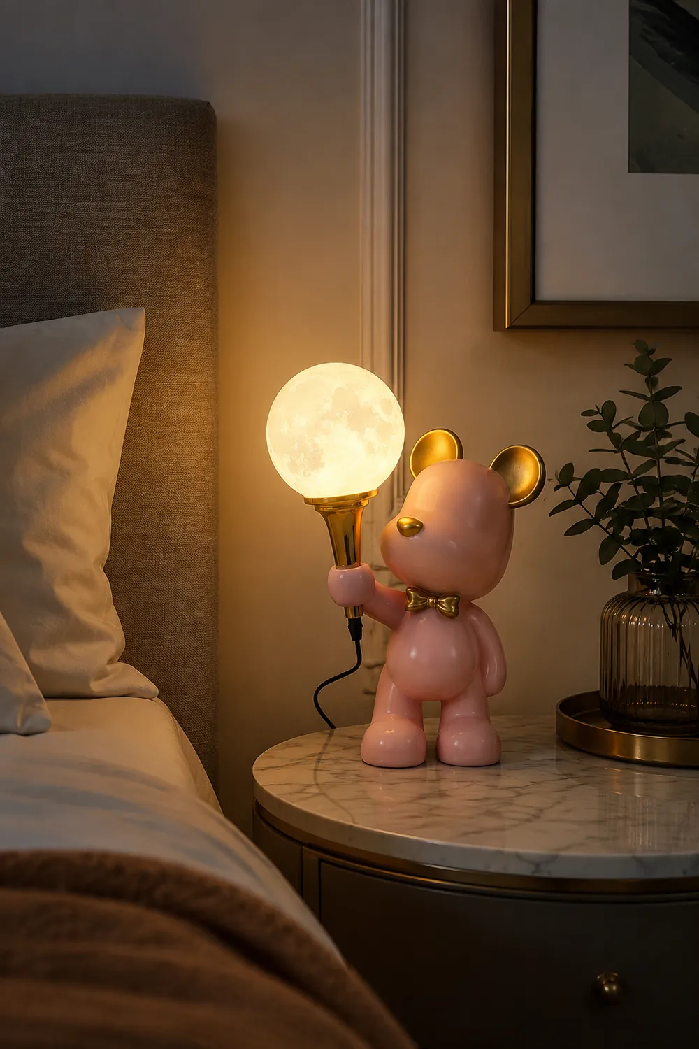Creative Bear Planet Table Lamp - Lumpaz