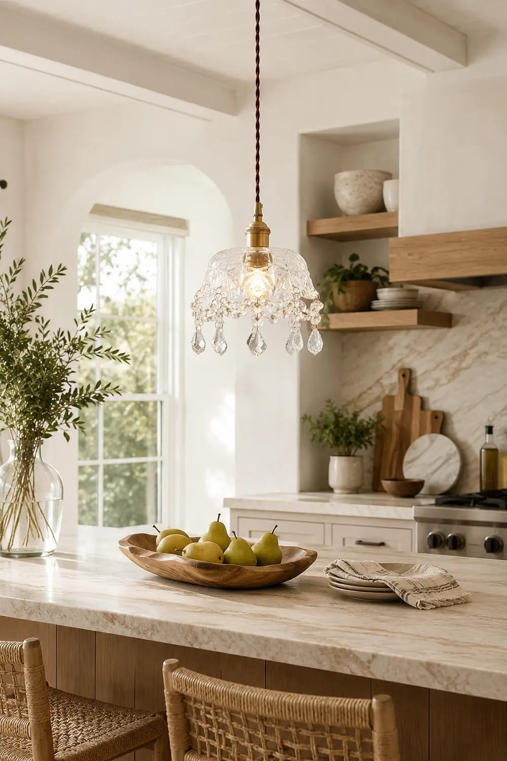 Glass Jewel Pendant Light - Lumpaz