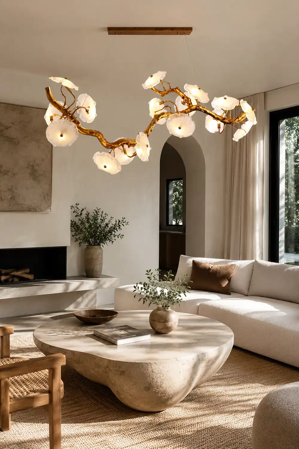 Nenufar Blooming Chandelier - Lumpaz
