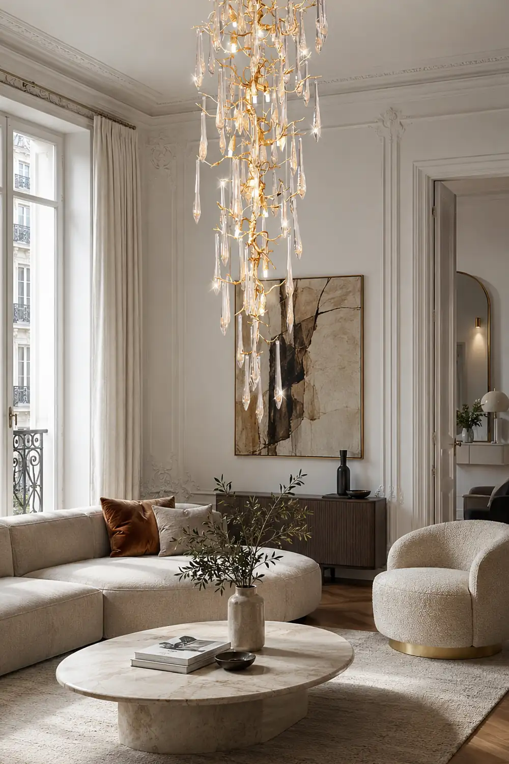 Glamour Glaze Chandelier - Lumpaz