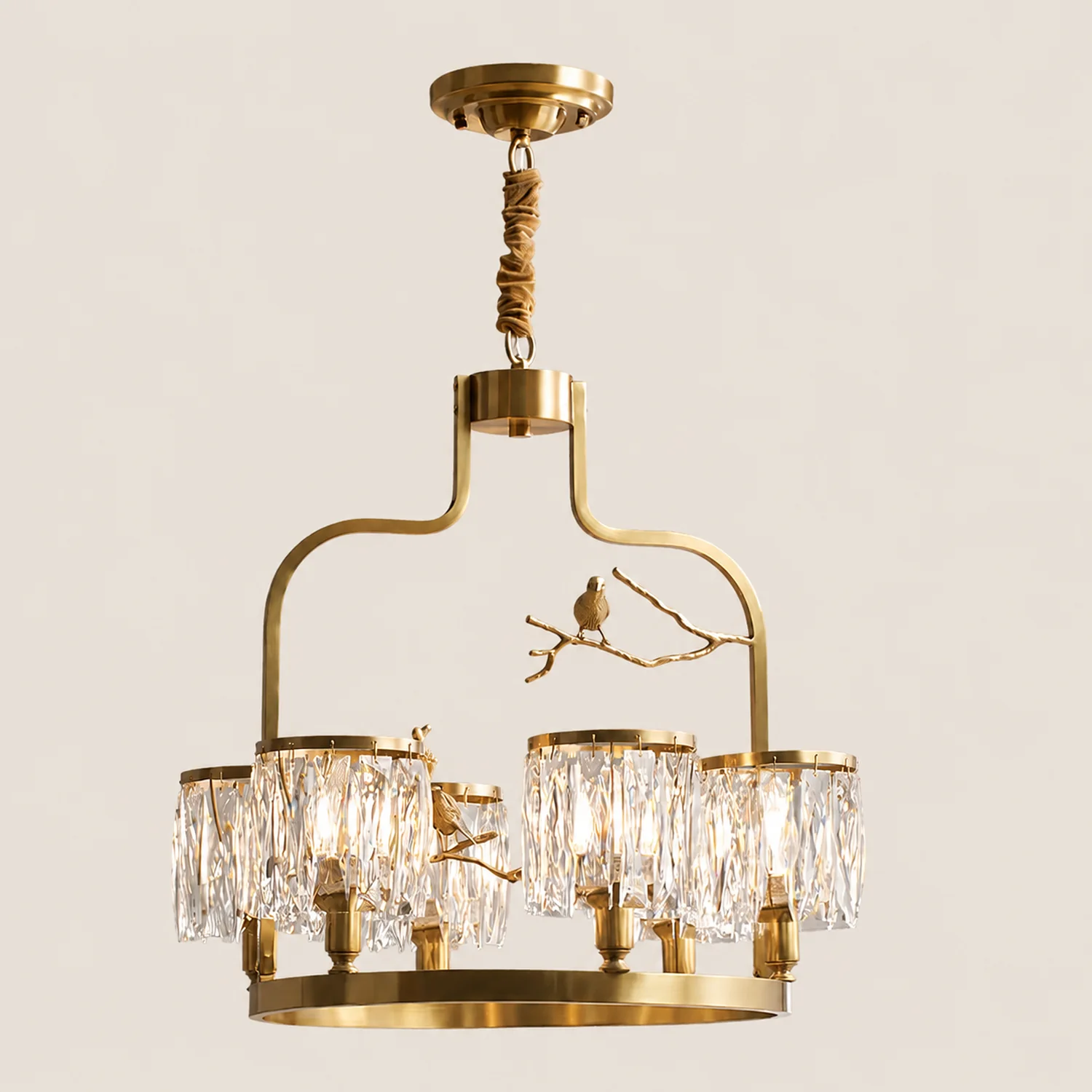 Crystal Bird Chandelier - Lumpaz