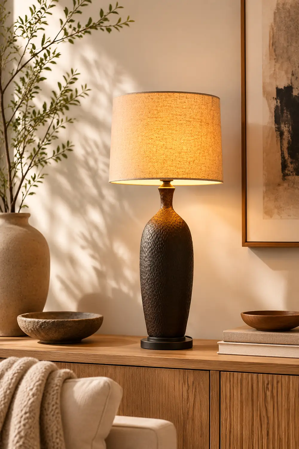 Norderney Ceramic Table Lamp - Lumpaz