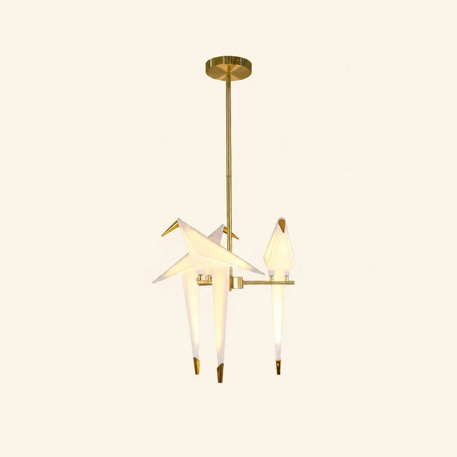 Perching Bird Chandelier - Lumpaz