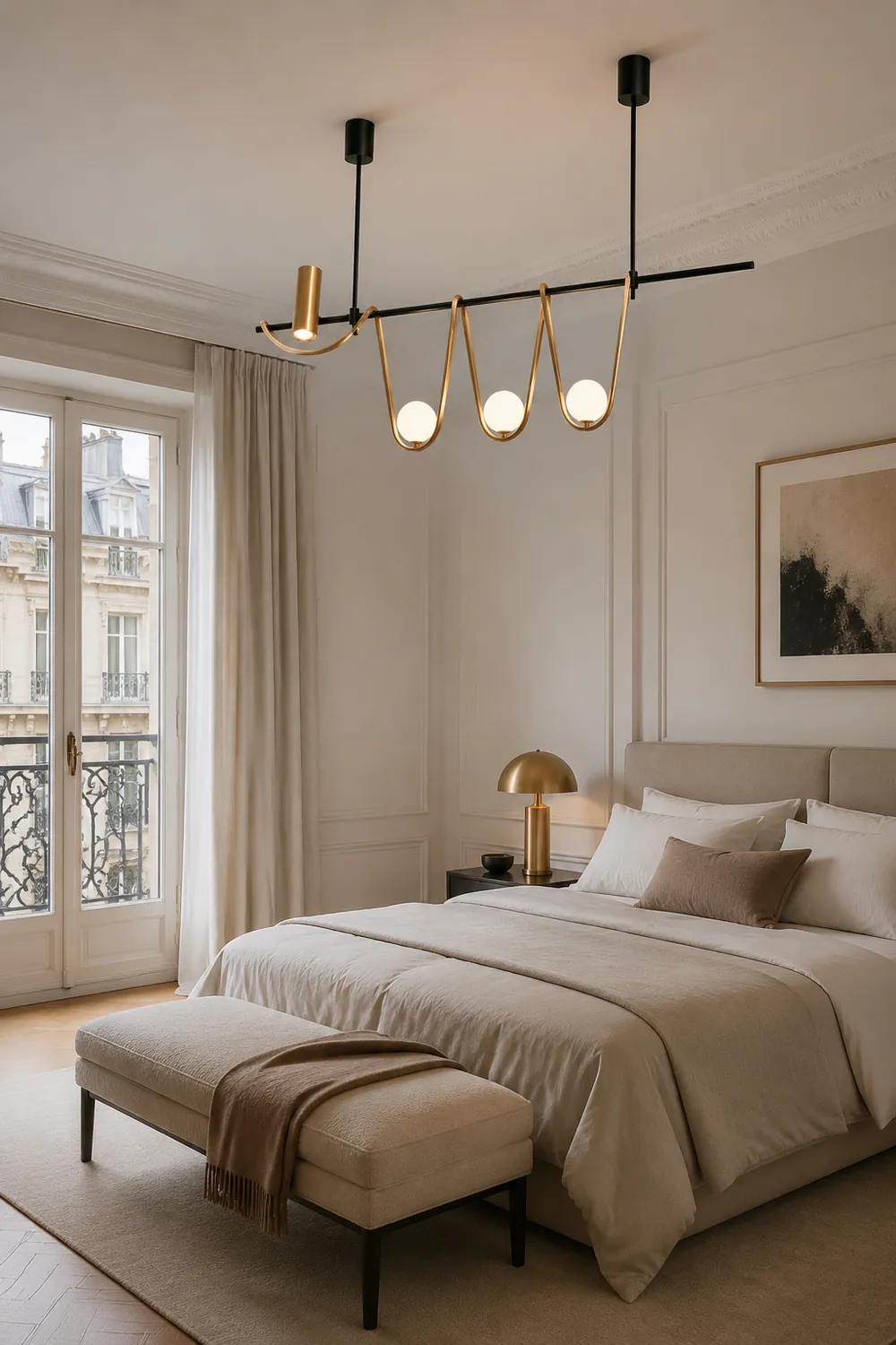 Linear Island Chandelier - Lumpaz