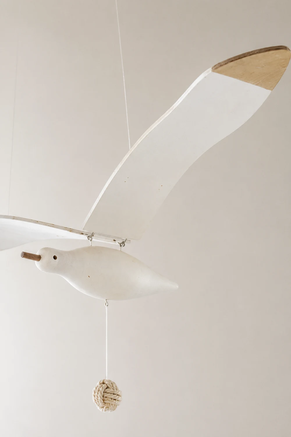 Handmade Wooden Gull - Lumpaz