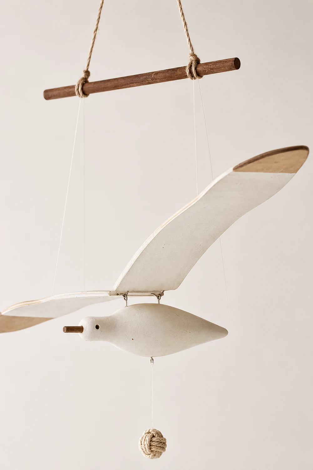 Handmade Wooden Gull - Lumpaz