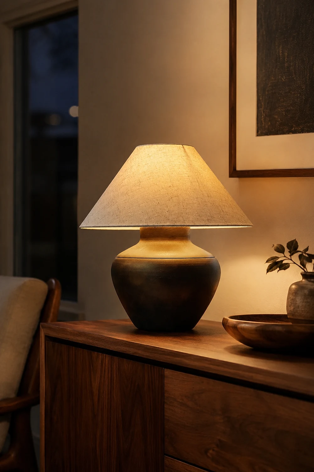 Calabria Ceramic Table Lamp - Lumpaz