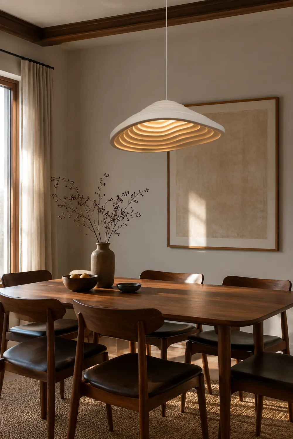 Rice Field Acoustic Pendant Lamp - Lumpaz
