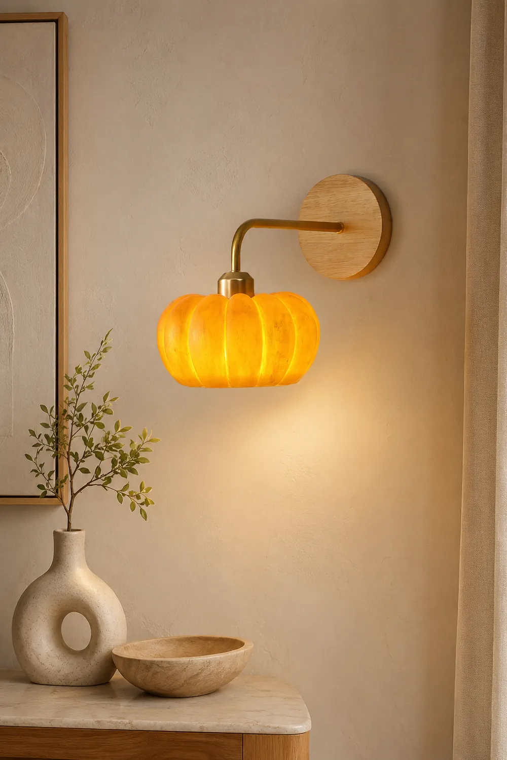 Pumpkin Wall Lamp - Lumpaz