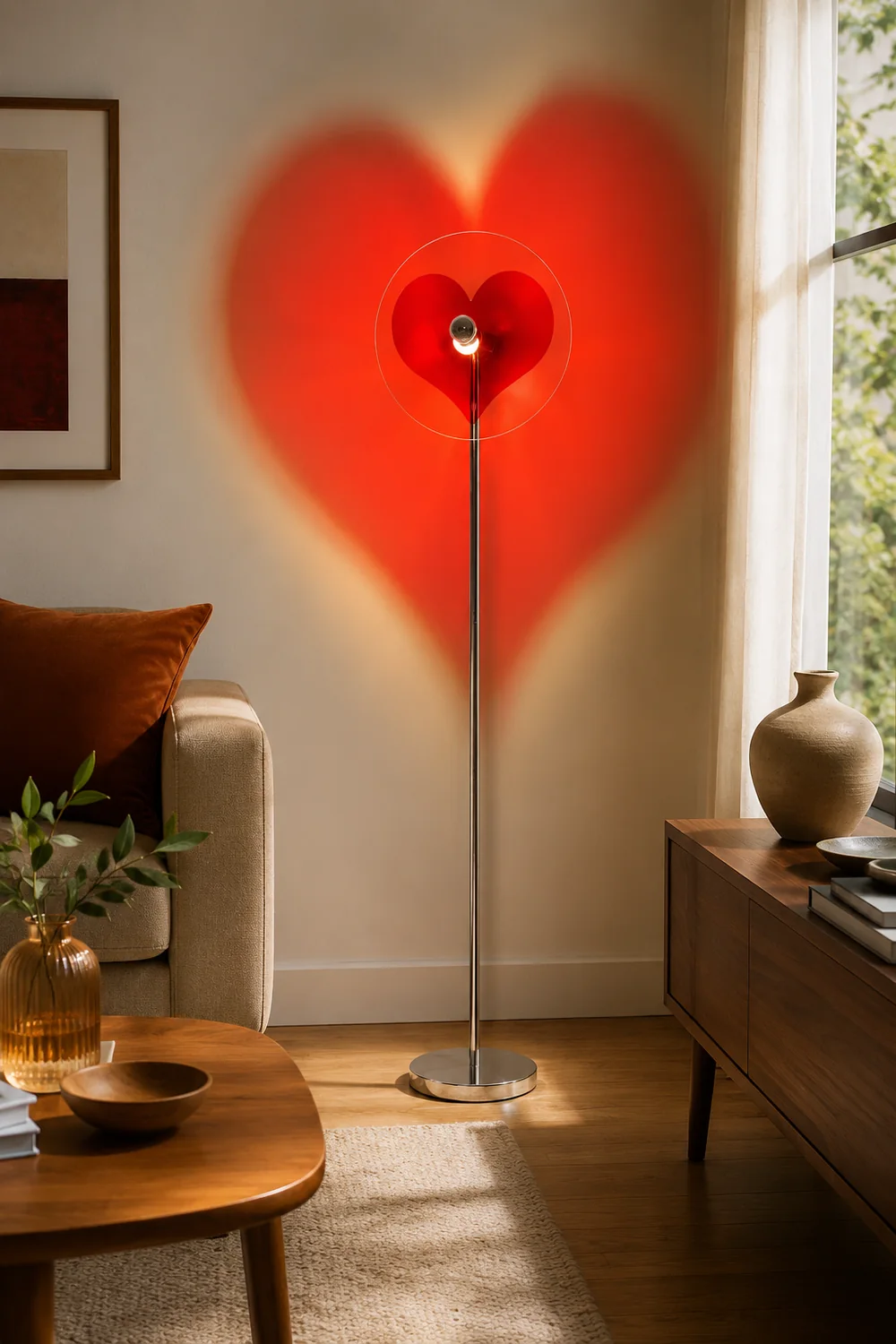 Heart Atmosphere Floor Lamp - Lumpaz