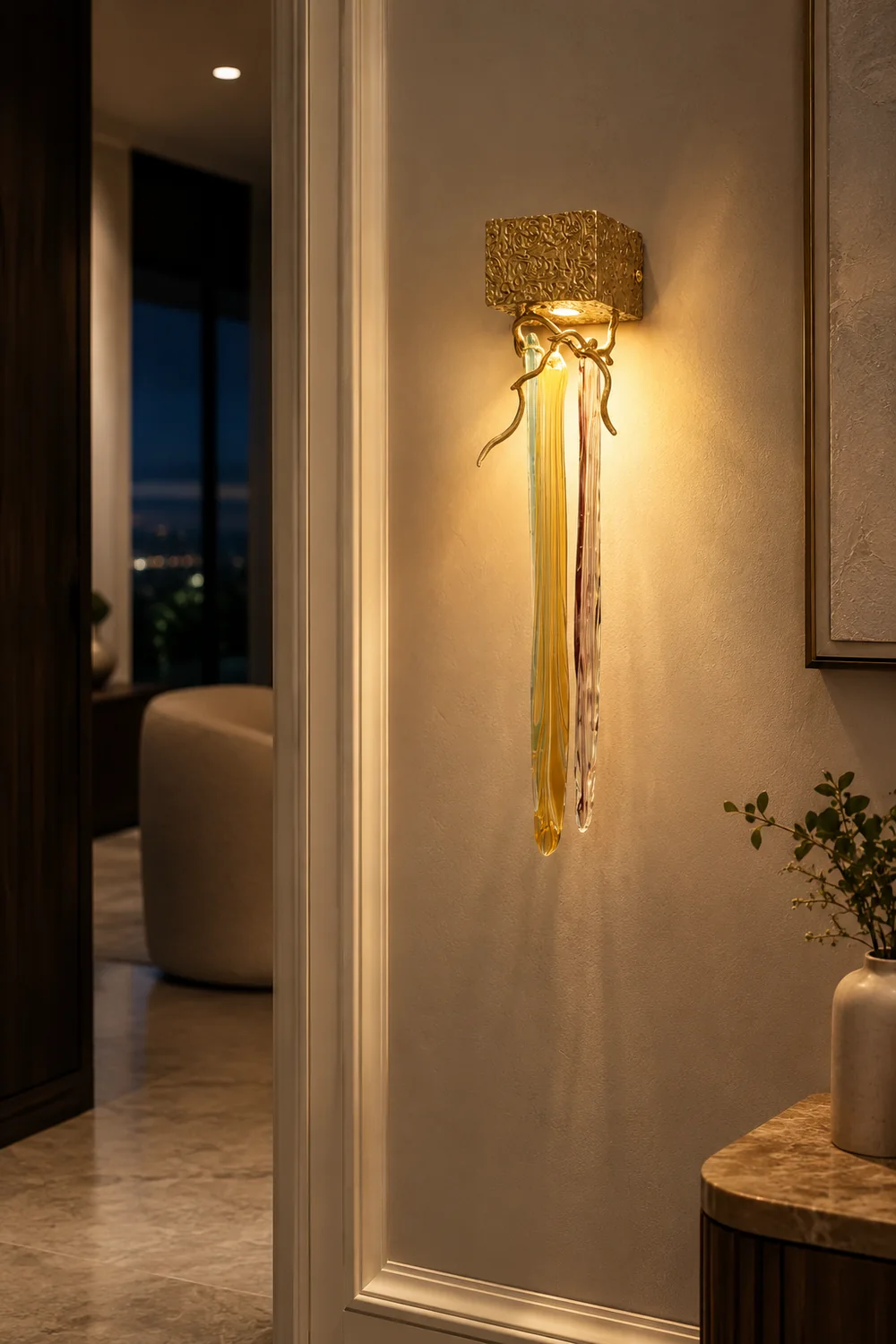 Waterfall Segmented Wall Lamp - Lumpaz