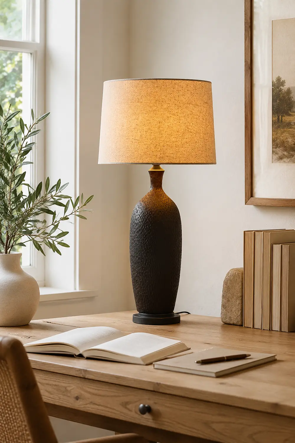 Norderney Ceramic Table Lamp - Lumpaz