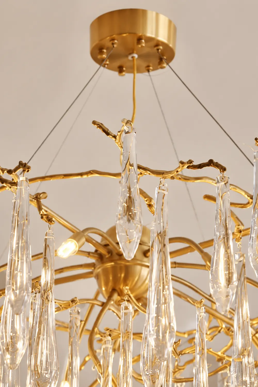 Icicle Crystal Chandelier - Lumpaz