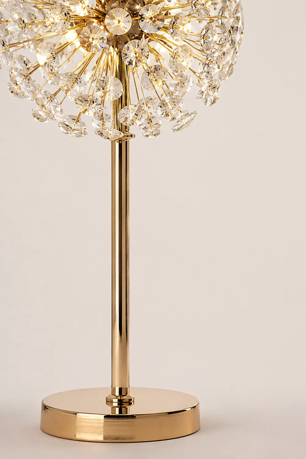 Crystal Dandelion Table Lamp - Lumpaz