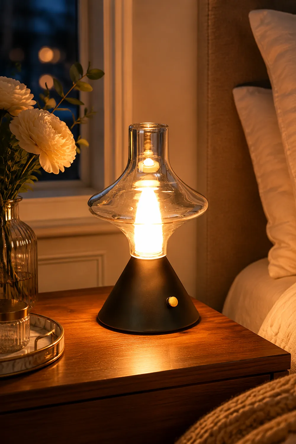 Theater Built-in Battery Table Lamp - Lumpaz