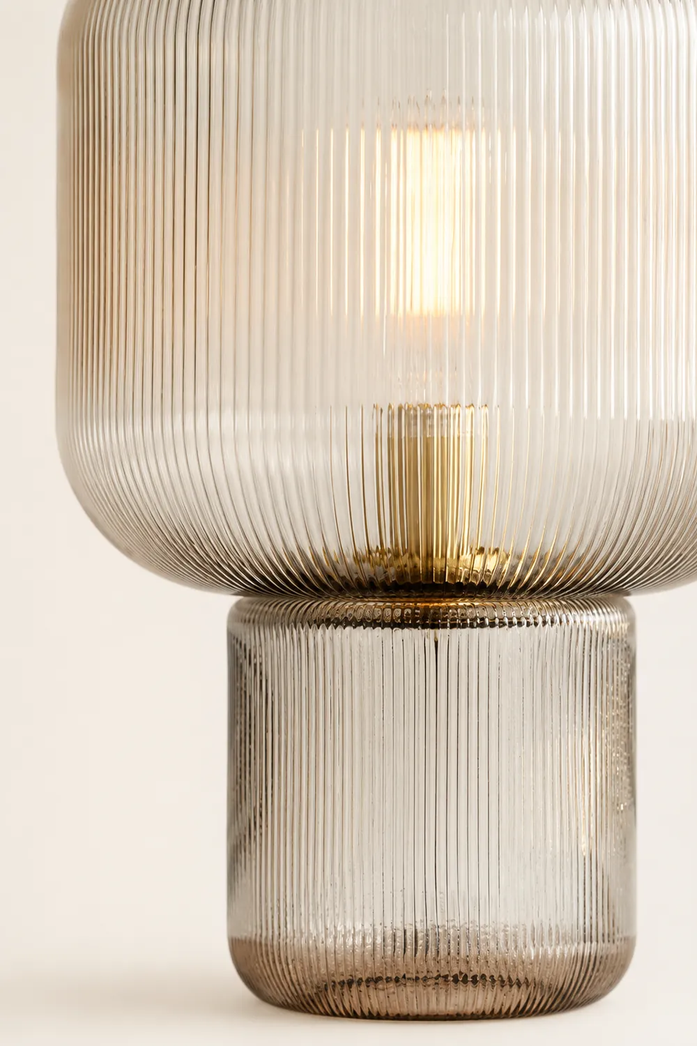 Oval Glass Table Lamp - Lumpaz