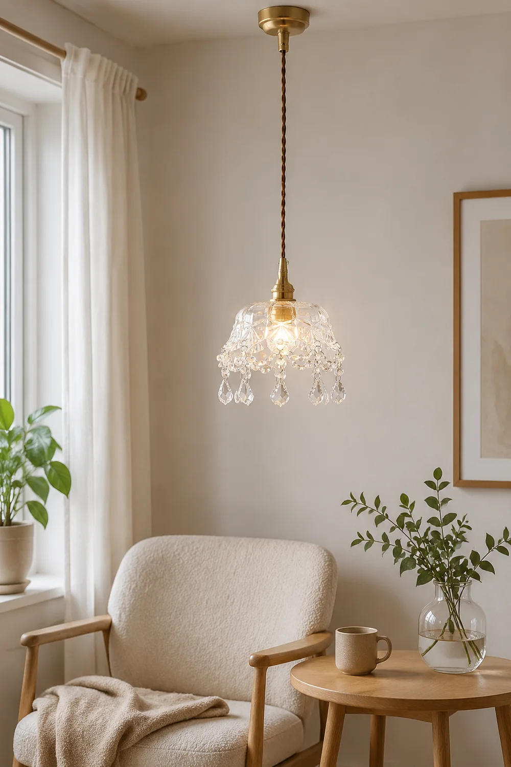 Glass Jewel Pendant Light - Lumpaz